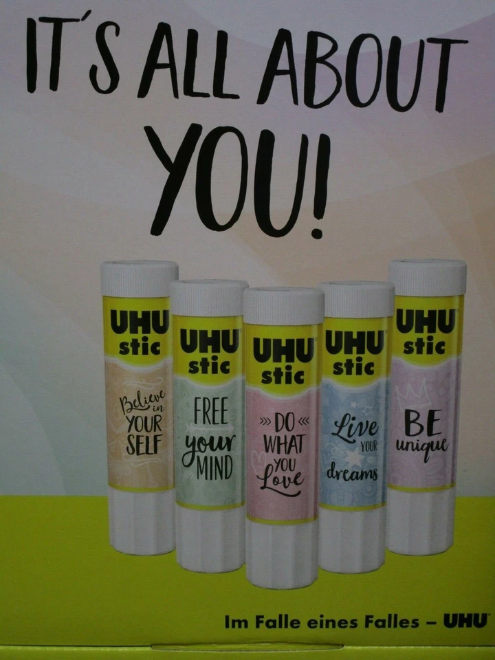 Uhu Klebestift Stic Kleber 21g Pastell Limited Edition It´s all about you!