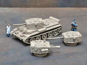 54mm/1:32nd FDM WW2 British Cromwell/ Centuar - Foto 1 di 1