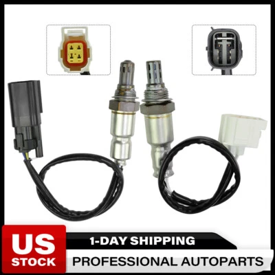 2PCS Oxygen Sensor Up+Down For Jeep 2015-19 Renegade 2.4l 2018 Wrangler Jk 3.6l - Image 1 of 4