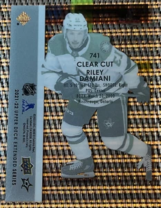 2021-22 Upper Deck Extended Series Young Guns Clear Cut Riley Damiani Rookie RC. - Picture 1 of 2