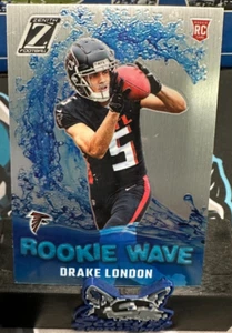 2022 Panini Zenith - Rookie Wave Drake London #RW-DL (RC) - Falcons - Picture 1 of 3