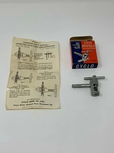 Vintage Cyclo Rivoli Chain Rivet Extractor and Free Link Riveter w/Original Box - Picture 1 of 3