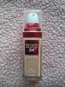 Revlon Age Defying 3x Liquid Foundation 70 Early Tan Makeup Firming Anti-aging. - Picture 1 of 2
