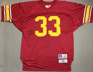 Vintage Marcus Allen USC Trojans Jersey Mens 48 Red Russell Collegiate Legends - Picture 1 of 15