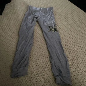 Girls’s Flowers By Zoe Grey With Dogs Sweatpants - Size XL - Picture 1 of 3