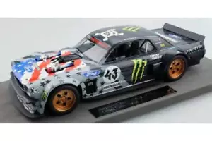 TOPMARQUES TOP048B 1/18 Mustang 1965 Hoonigan V2 Stars & Stripes Resin Model Car - Picture 1 of 6