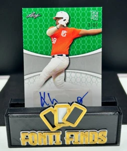 KADEN IRVING 2022 Leaf Perfect Game RC Auto 2/10 Just Minors - Picture 1 of 3