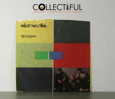 ALPHAVILLE - BIG IN JAPAN - 1984 *PROMO* 7" SINGLE 45 PIC SLEEVE *EX-*🔥 Foto 1 de 2