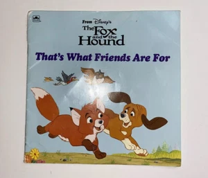 The Fox and the Hound: That's What Friends Are For (Golden) PB - Picture 1 of 12