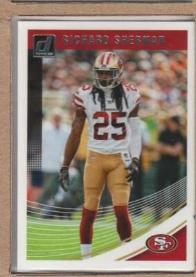 Richard Sherman 258 2018 Donruss San Francisco 49ers - Image 1 of 2