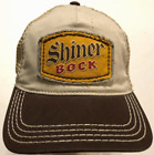 SHINER BOCK Mesh Distressed Brown Trucker Outhouse Brewery Cap Hat One Size New