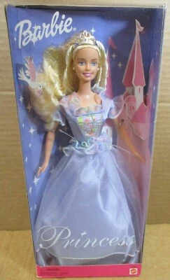 Muñeca Barbie “Princesa” Vestido Azul Claro Mattel ¡NUEVA En Caja! Caja Light Wears Foto 1 de 4