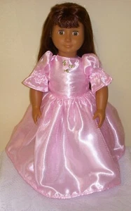 18 Zoll Puppenkleidung, die den meisten 18" Puppen passt, selbstgemacht, Kleid und Schuhe - Bild 1 von 2