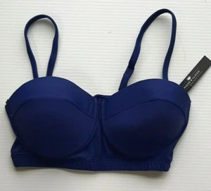 Nuevo con etiquetas Traje de baño azul único y clásico para mujer con correas extraíbles talla mediana - Imagen 1 de 1