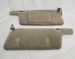 1989 Honda Accord LX Interior Overhead LH & RH Sun Visor SET Assembly - Picture 1 of 12