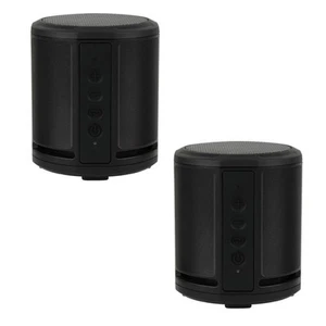 Altec Lansing HydraOrbit EverythingProof Enceintes Bluetooth Pack de 2, Noir - Photo 1 sur 5