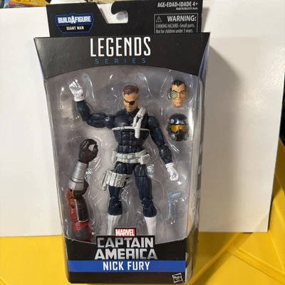 Figura Marvel Legends NICK FURY 6" BAF Giant Man Capitán América Hasbro 2015 nueva en caja Foto 1 de 4