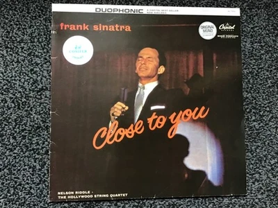 FRANK SINATRA - CLOSE TO YOU 1957 LP FRANCE REISSUE CAPITOL 068-54579 NEAR MINT - Image 1 of 4
