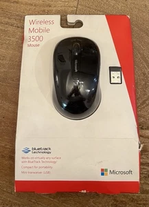 Microsoft Wireless Mobile Mouse 3500 Studio Series New Old Stock SEALED - Afbeelding 1 van 7