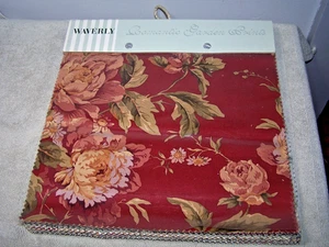WAVERLY STOFFE ROMANTISCHE GARTENDRUCKE MUSTERBUCH DESIGNER USA BAUMWOLLMUSTER - Bild 1 von 6