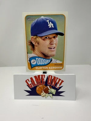 2014 Topps Heritage Baseball Clayton Kershaw Card #300 - Image 1 of 2