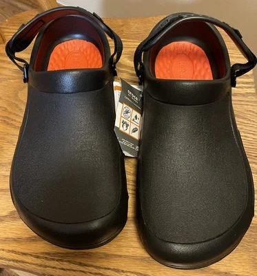 Zuecos unisex Crocs Work Work Bistro Pro LiteRide™ zueco talla 12 Foto 1 de 4