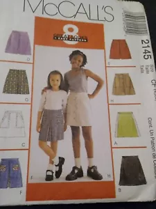 NEW UNCUT #2145 skirts pattern size CF 4,5,6 - Picture 1 of 1