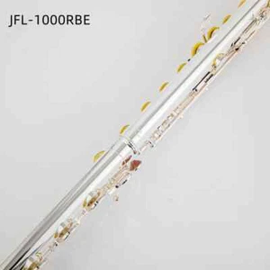 JFL-1000RBE 16/17 Close/Open Holes C Key Flute Silver Plated Flute with E key - Picture 1 of 16