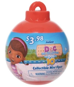Disney Doc McStuffins "The Doc is 10" Collectible Mini Figure Capsule Ornament - Picture 1 of 2