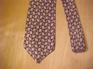 Cravatta uomo classica geometrica by Barringtion 100% seta importata usata in ottime condizioni vero vintage - Foto 1 di 5