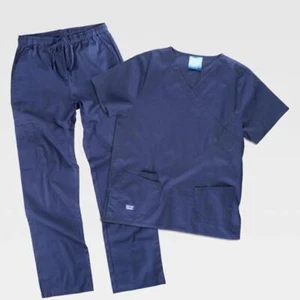 Divisa sanitaria completa vari colori medico/infermiere/oss unisex - Foto 1 di 19