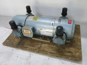 NUOVO Gast 7HDD-10-M853 Pistone Compressore Aria Pompa 2 HP Motore 5K49ZN4223 230V 3PH - Foto 1 di 7