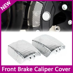 Inserto de pantalla de cubierta de pinza de freno delantero para Harley Touring Electra Glide FLHT - Imagen 1 de 7