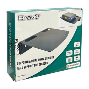 Supporto Universale Per Decoder a Muro - 3 Kg - Foto 1 di 8