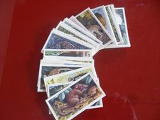 1962 Asian Wild Life Complete Set 1-50 - Brooke Bond Tea Figure!