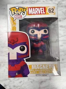 Funko Pop! Magneto # 62 Marvel Slightly warped box FP122224 - Picture 1 of 6