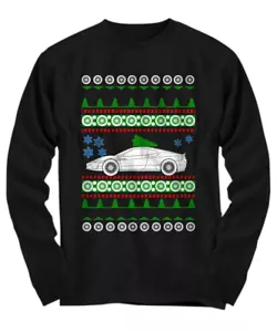Exotic car F430 ugly christmas sweater - Long Sleeve Tee - Picture 1 of 20