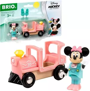 BRIO World Disney Minnie Mouse and Engine Train Toy For Kids Age 3 Years Up - Wo - Picture 1 of 3