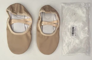 NWT Girls Ballet Slippers Little Kid Size 2 SALE! - Picture 1 of 2