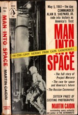 Man Into Space, Martin Caidin,  Pyramid Books PR35 Stated First Edition 1961