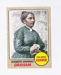 2009 Topps American Heritage #60 Elizabeth Jennings Graham - Imagen 1 de 2