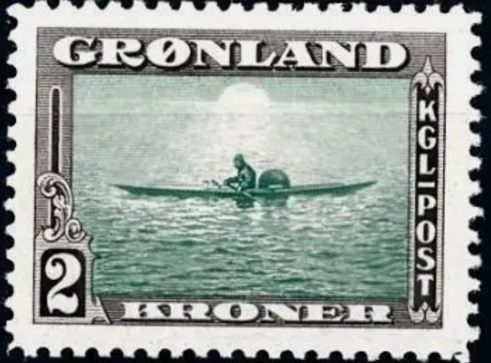 Greenland #Mi015 MH 1945 Polar Bear Ursus maritimus New York [17] - Image 1 of 1