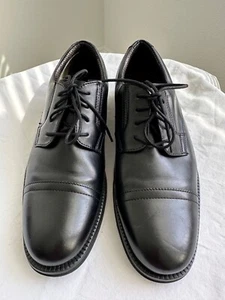 Herren Dockers Garfield Elegant Schwarz Leder Oxford Schuhe Größe 9M Schnürschuhe - Bild 1 von 10
