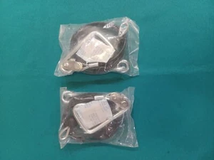 New Set of 2 Bowflex Cable OEM Assembly Snap Hook Handles 3” Pulleys - Picture 1 of 6