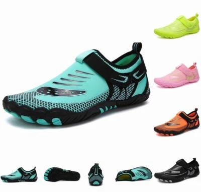 Badeschuhe Wasserschuhe Rutschfest Surfschuhe Aquaschuhe Strand Schwimmschuhe DE - Bild 1 von 4