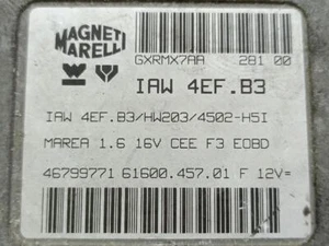 IAW4EFB3 centralita motor uce para FIAT MAREA WEEKEND (185) 1996 177111 - Foto 1 di 4