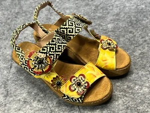 Spring Step L'Artiste Women's Radd Wedge Sandals Size 36 - 5.5 US size EUC - Picture 1 of 9