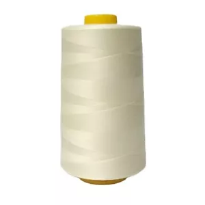 6000-Yard Spool Sewing Thread - 100% Polyester Overlock Cone for All Fabrics - Picture 1 of 53