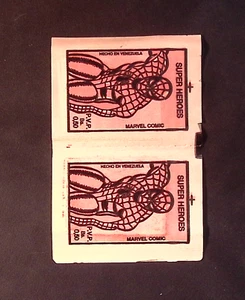1980 Reyauca Marvel - ungeöffneter Doppelpack (seltener weißer Rucksack) - venezolanisch - Bild 1 von 2