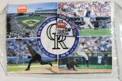 Colorado Rockies 2001 King Soopers Todd Helton #17 Lapel Pin #1 - Image 1 of 3